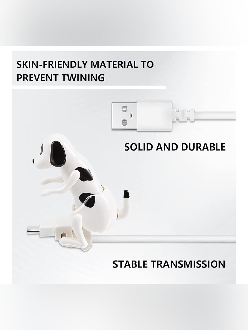 Dog Humping Phone Charger!  White Or Orange Usb-c